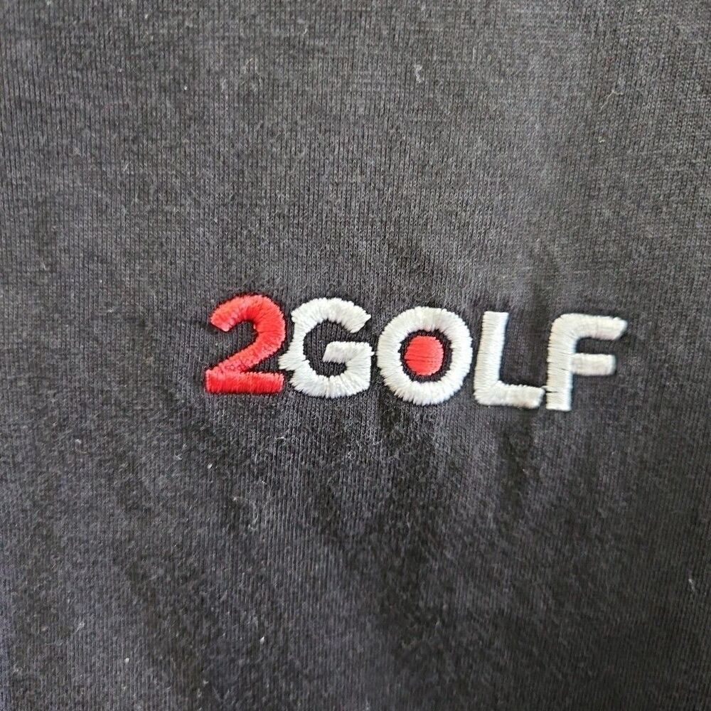 Ping Collection Men's Med Black 2Golf Shirt Long Sleeve shirt UV protection - Picture 2 of 10